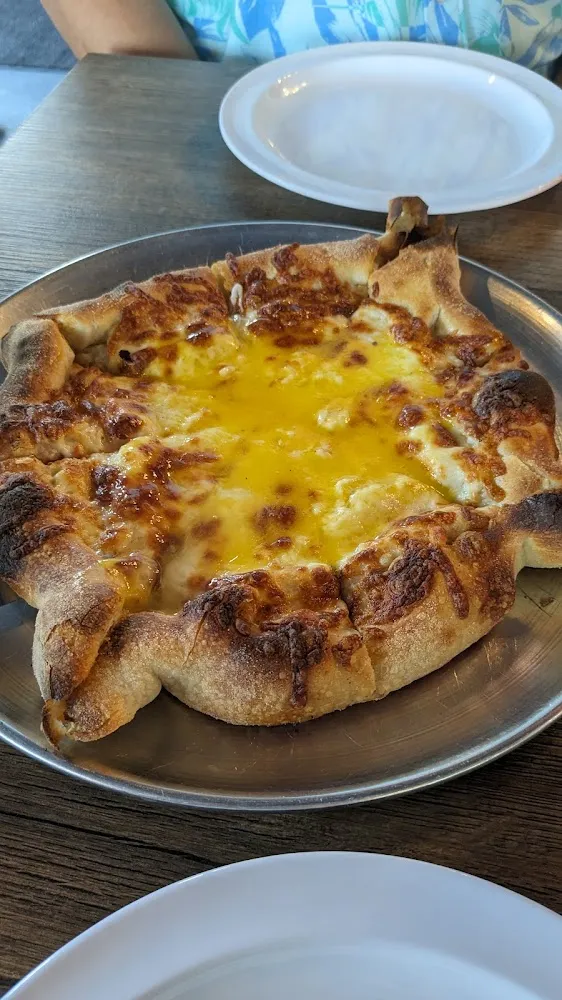 Egg on Pizza